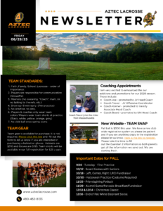 0829 Aztec Newsletter